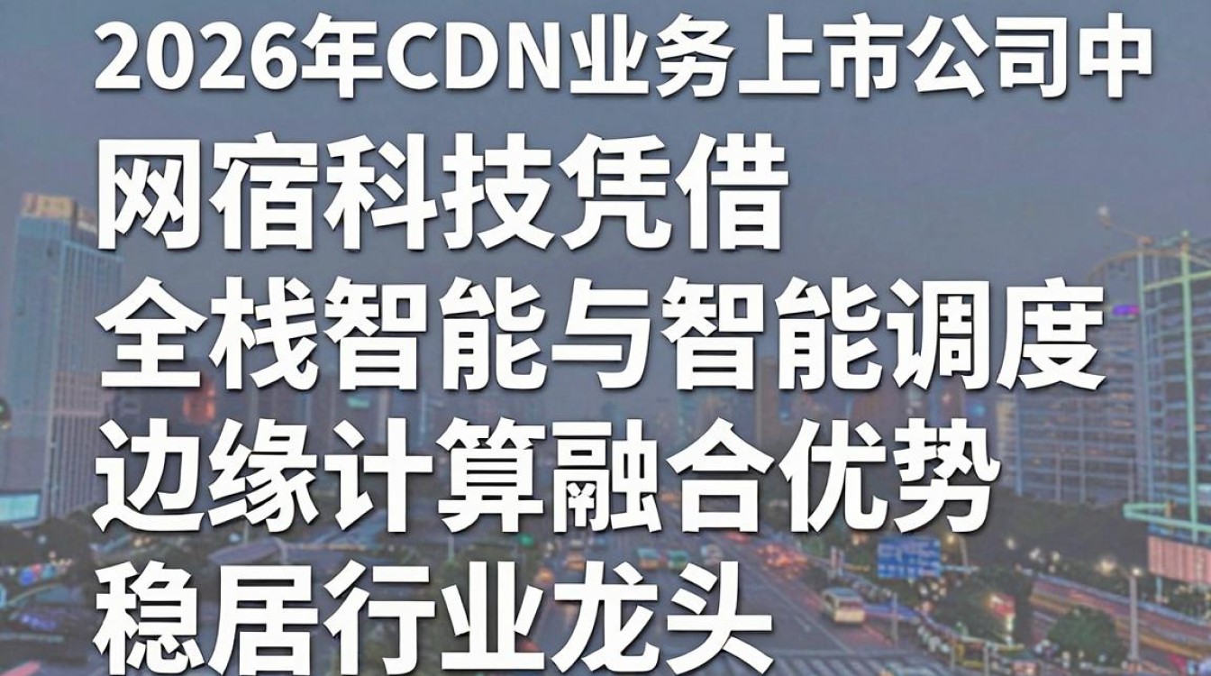 cdn业务上市公司 cdn业务上市公司
