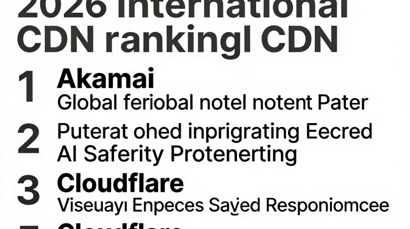 国际cdn排名