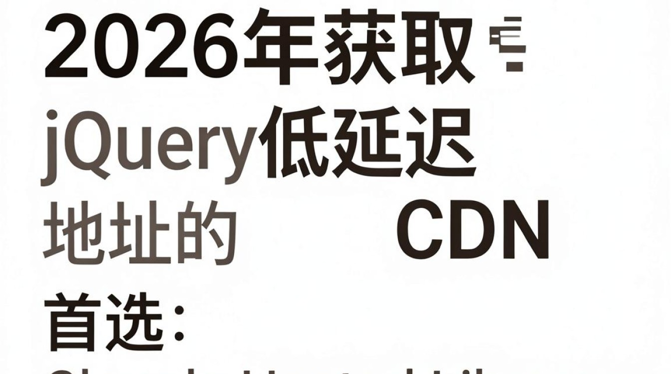 jq cdn地址