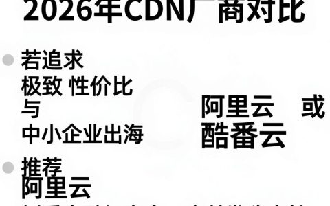 cdn厂商对比哪家强？cdn加速服务怎么选