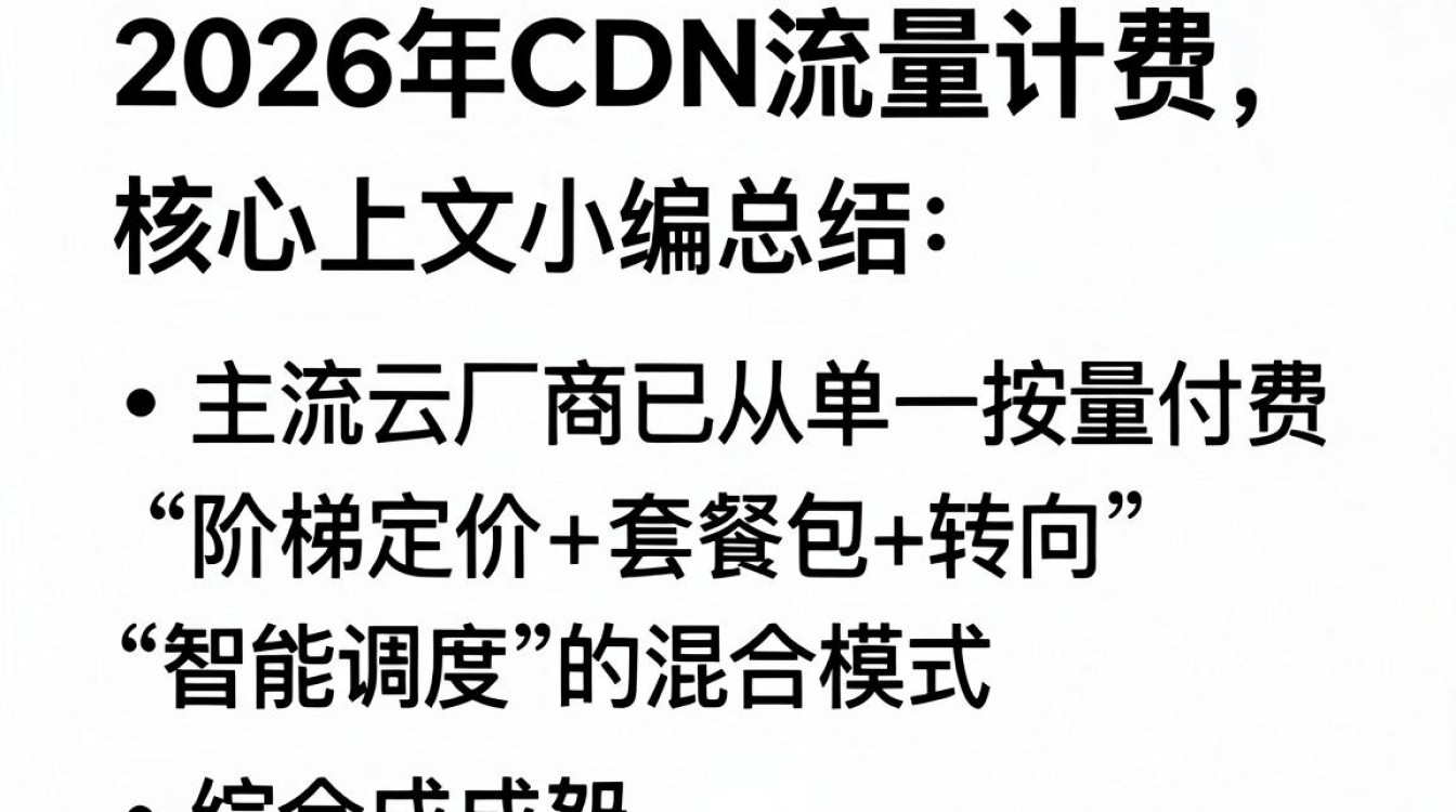 cdn 流量 计费