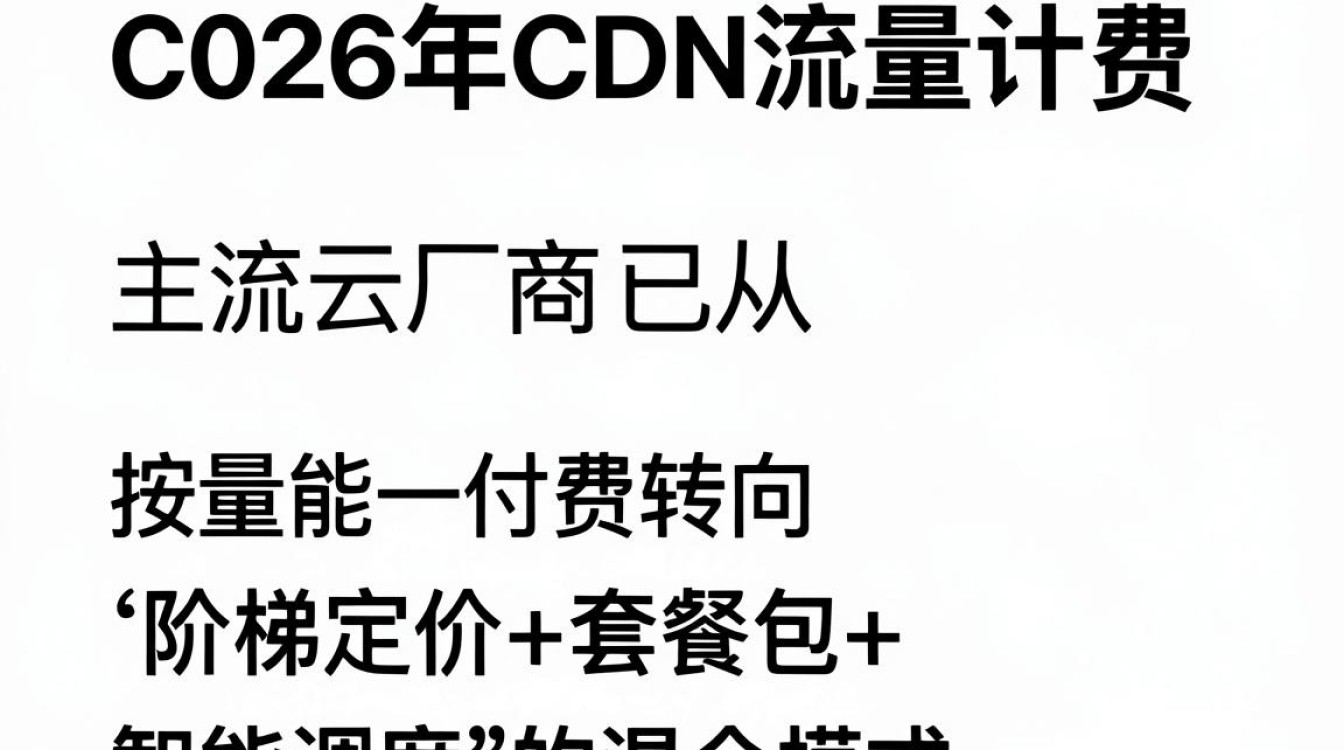 cdn 流量 计费