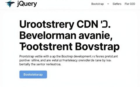 jquery cdn bootstrap怎么引用，jquery cdn bootstrap