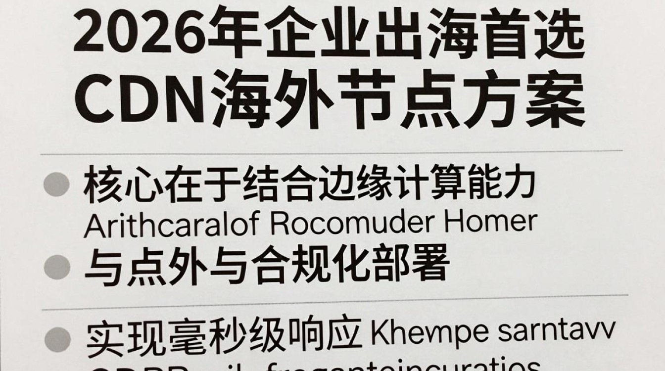 cdn 海外节点