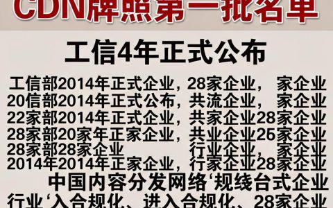 cdn牌照第一批名单，办理cdn牌照需要什么条件