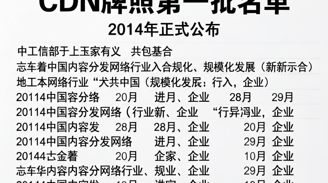 cdn牌照第一批 cdn牌照第一批