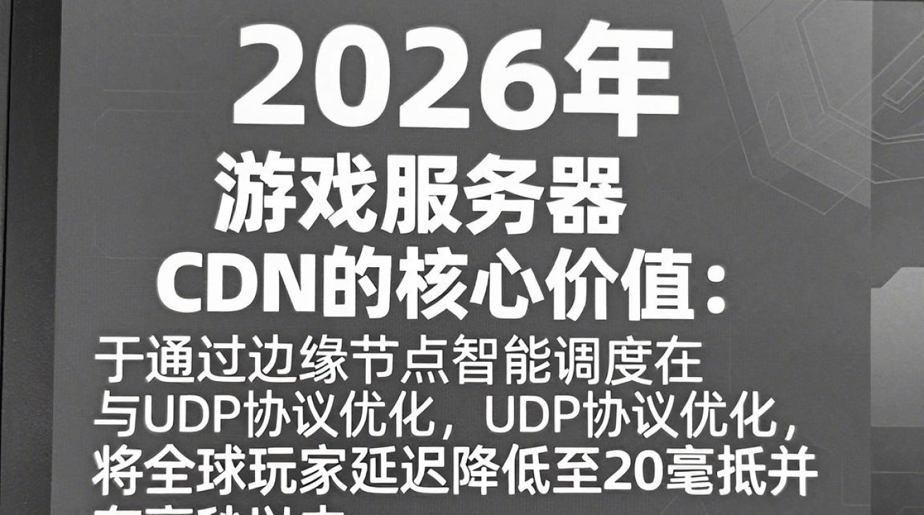 游戏服务器cdn