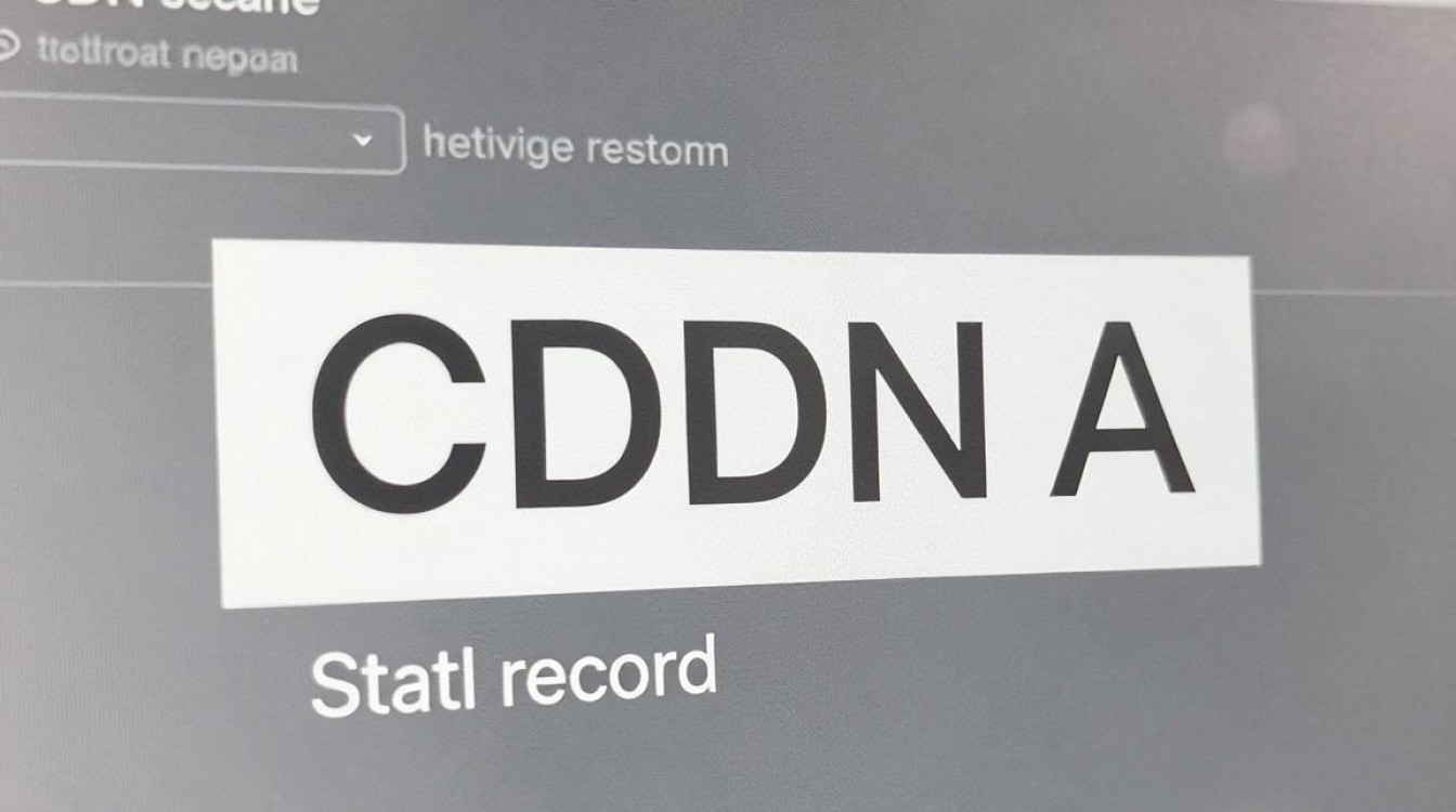 cdn a记录 cdn a记录