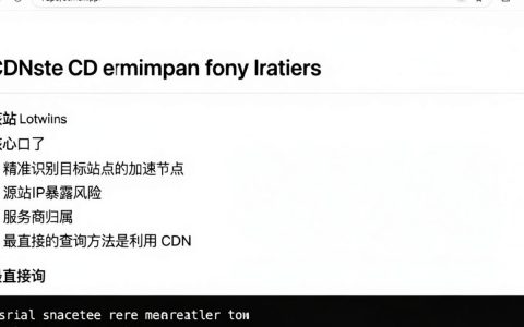网站cdn查询怎么做？如何快速检测网站正在使用的CDN服务商？