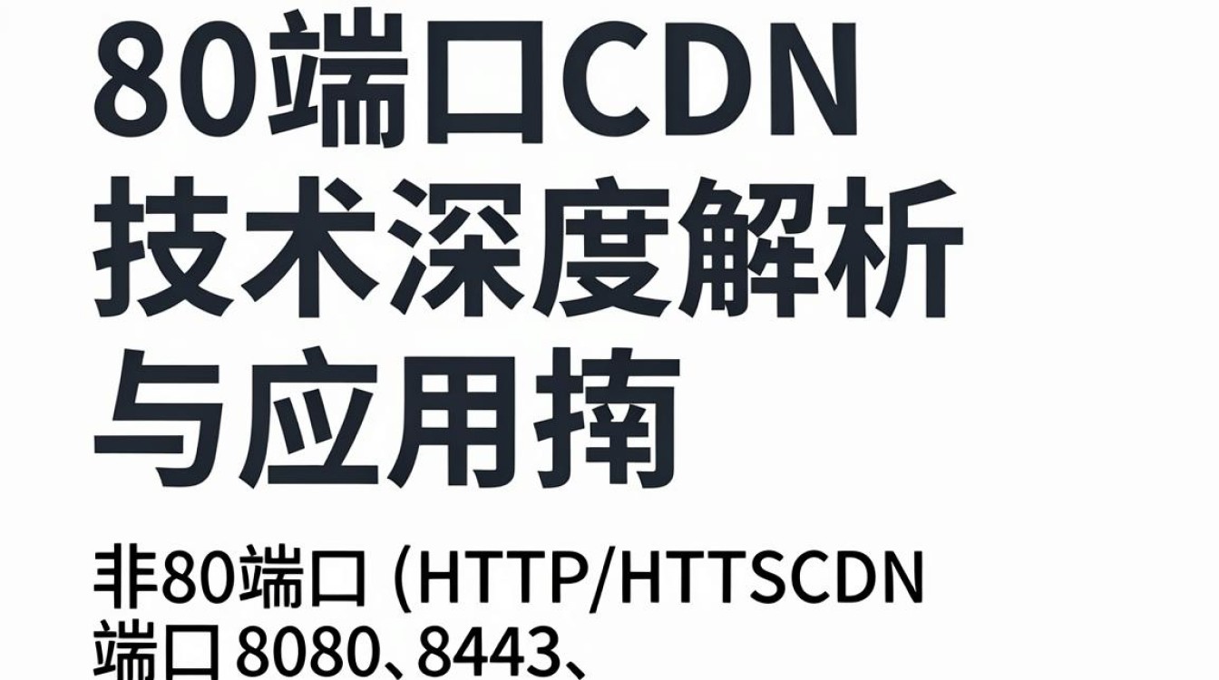 非80端口cdn