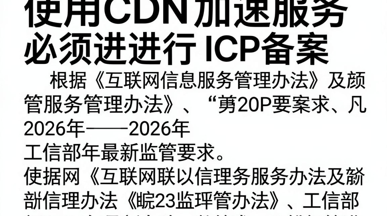 cdn需要备案 cdn需要备案