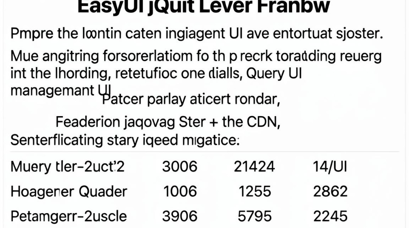 easyui cdn easyui cdn