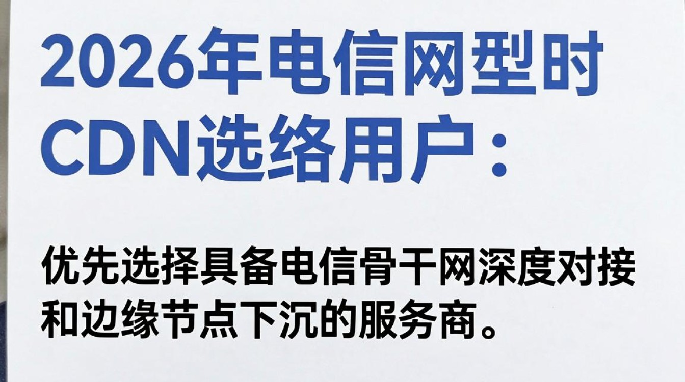 cdn 电信