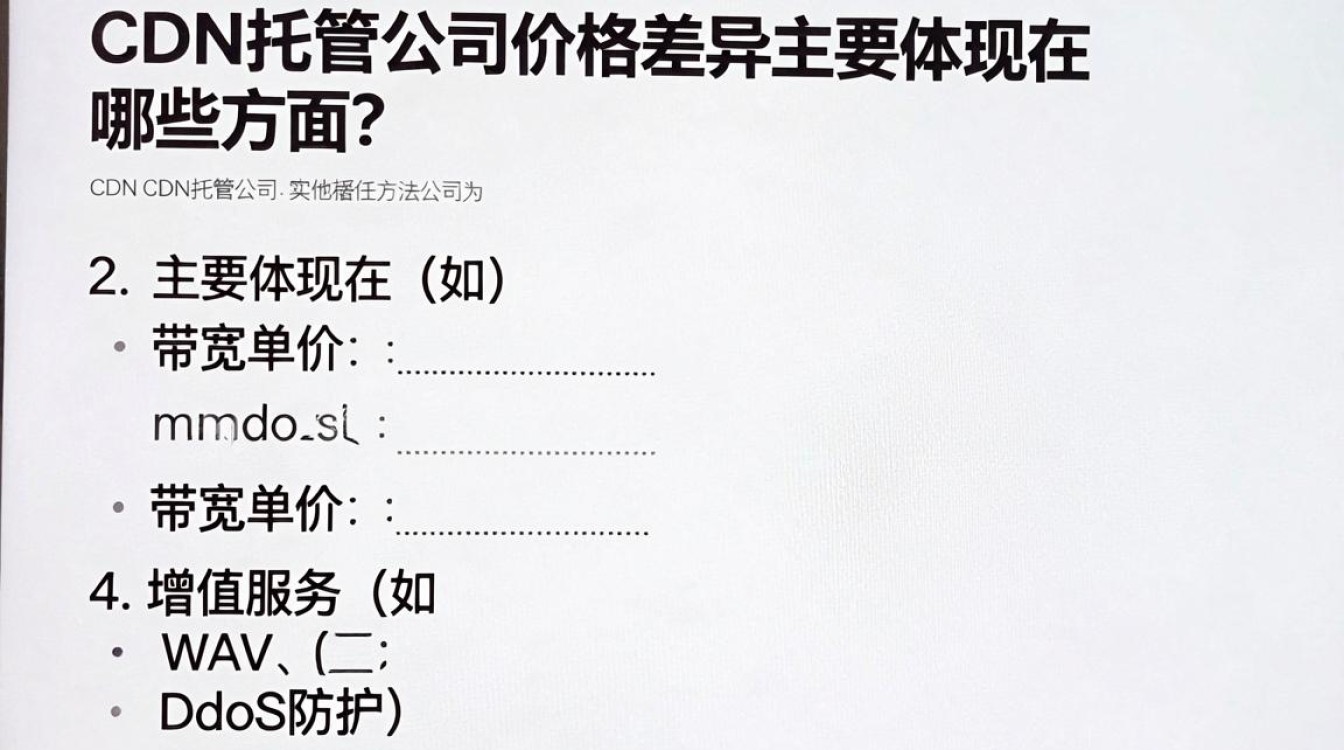 cdn托管公司