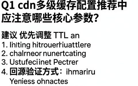 CDN多级缓存是什么意思？，cdn多级缓存怎么配置