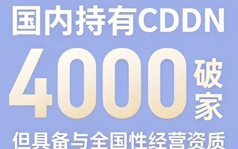 cdn牌照企业有哪些？，cdn牌照企业申请条件是什么