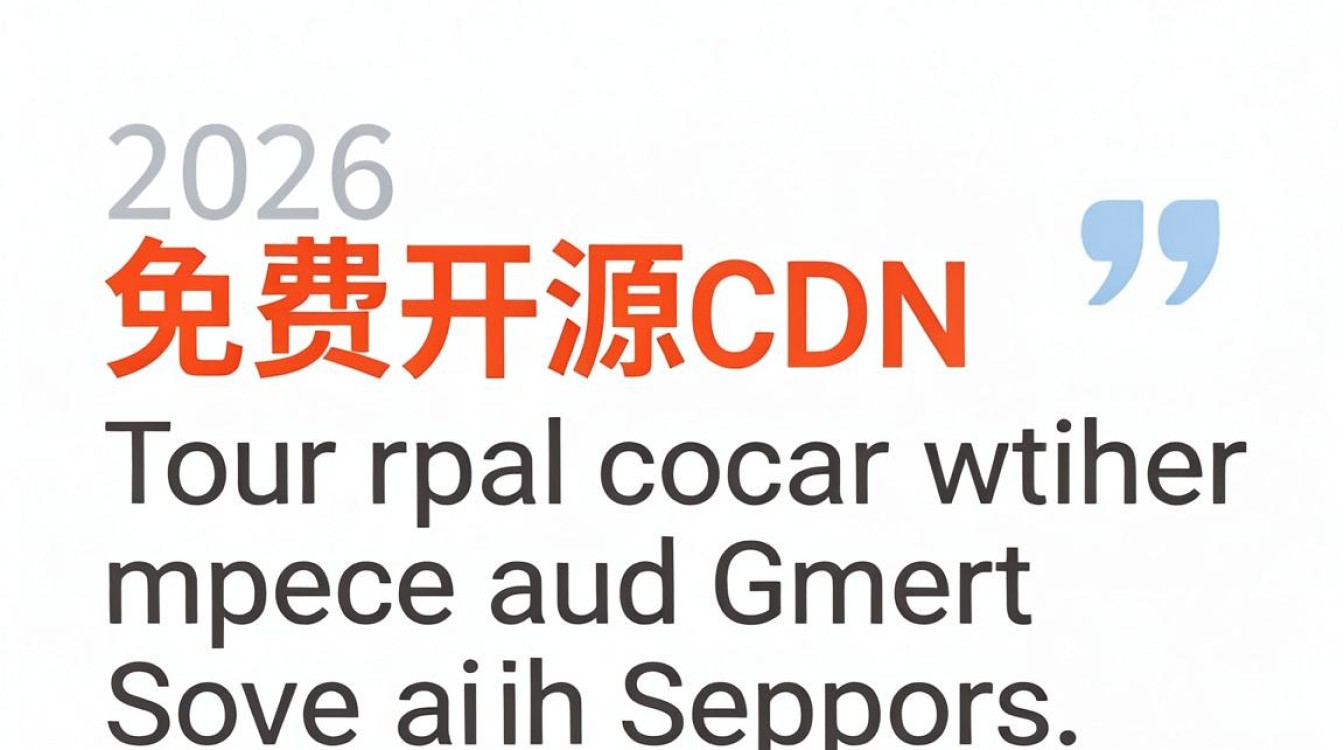免费开源cdn 免费开源cdn