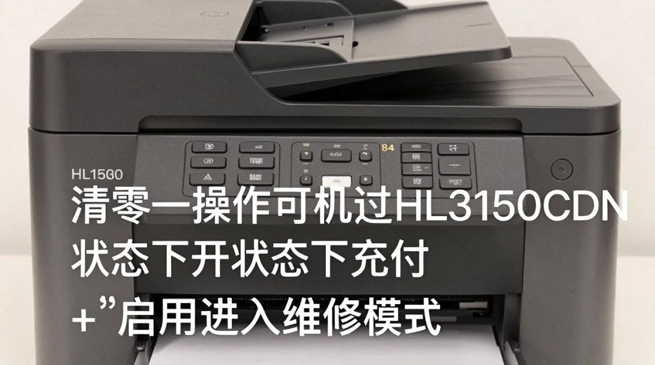 hl3150cdn打印机清零 hl3150cdn打印机清零