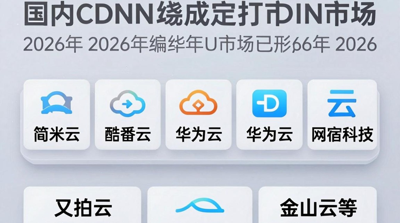 国内cdn厂商有哪些 国内cdn厂商有哪些