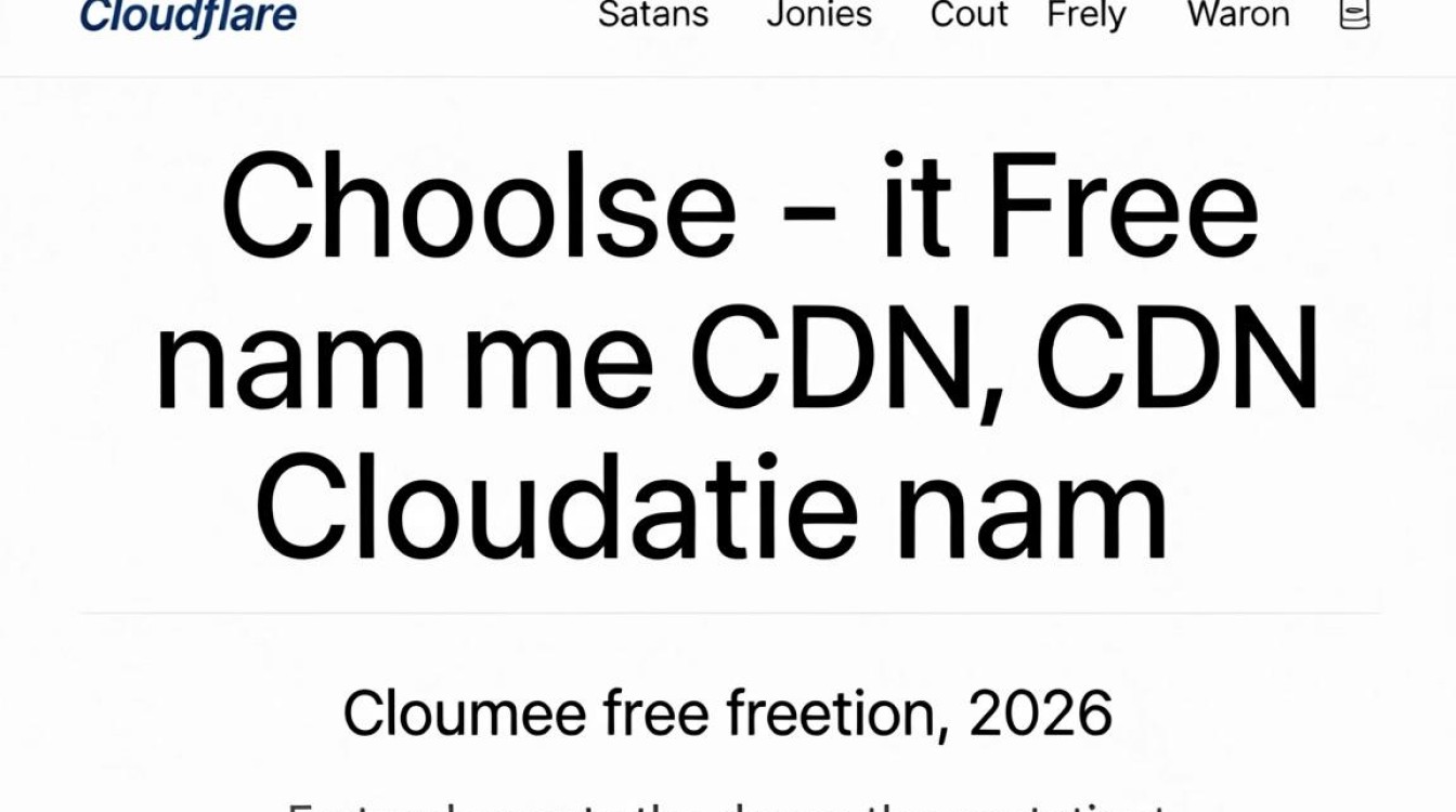 免费域名cdn 免费域名cdn