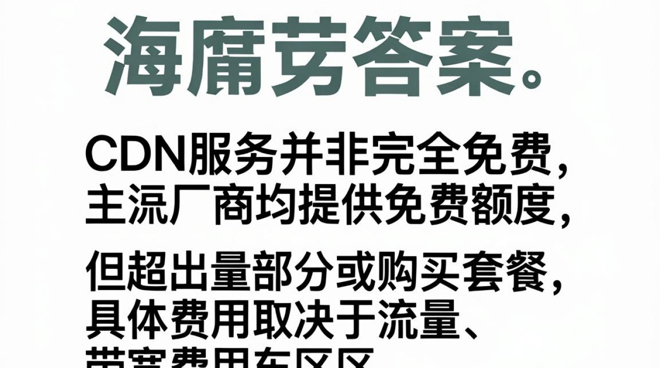 cdn收费吗 cdn收费吗