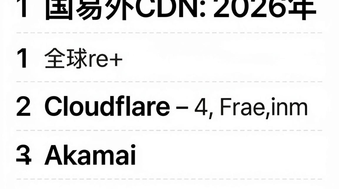 国外cdn排名 国外cdn排名