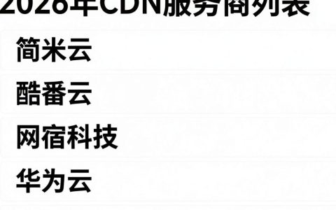 cdn列表是什么，cdn列表怎么配置才能提高网站速度