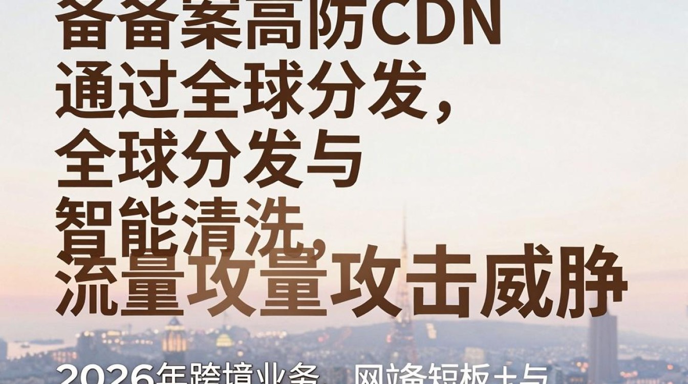 免备案高防cdn