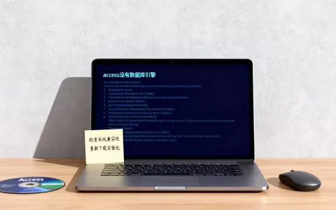 为什么提示access没有数据库引擎？access数据库引擎安装失败怎么解决