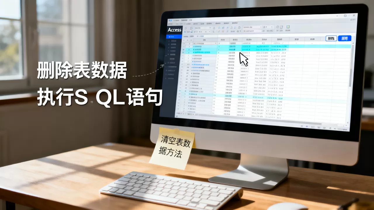 Access数据库怎么清空?Access清空表数据方法 Access数据库怎么清空?Access清空表数据方法