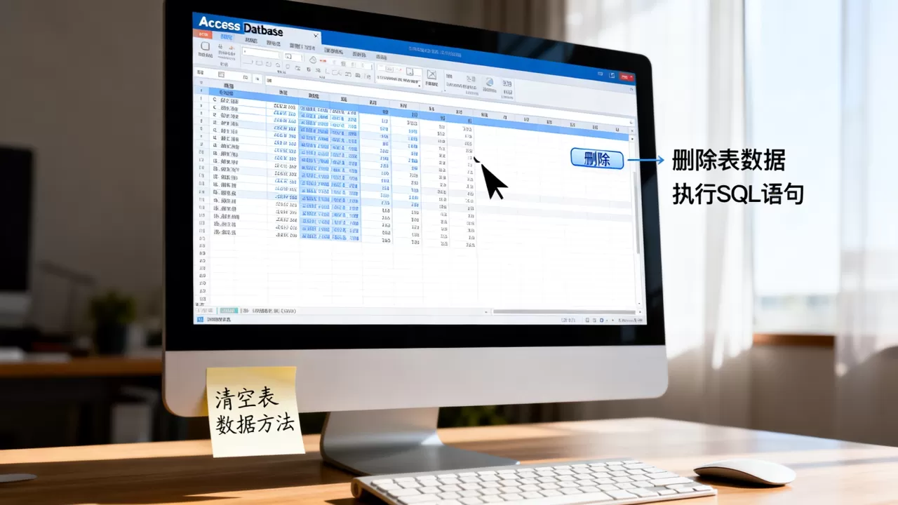 Access数据库怎么清空?Access清空表数据方法 Access数据库怎么清空?Access清空表数据方法
