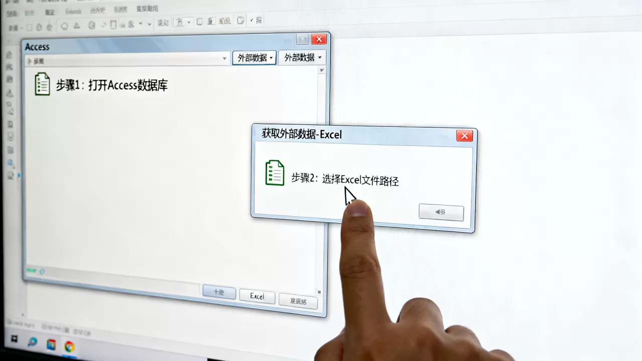 如何用命令导入Excel到Access？Access导入Excel数据的具体步骤