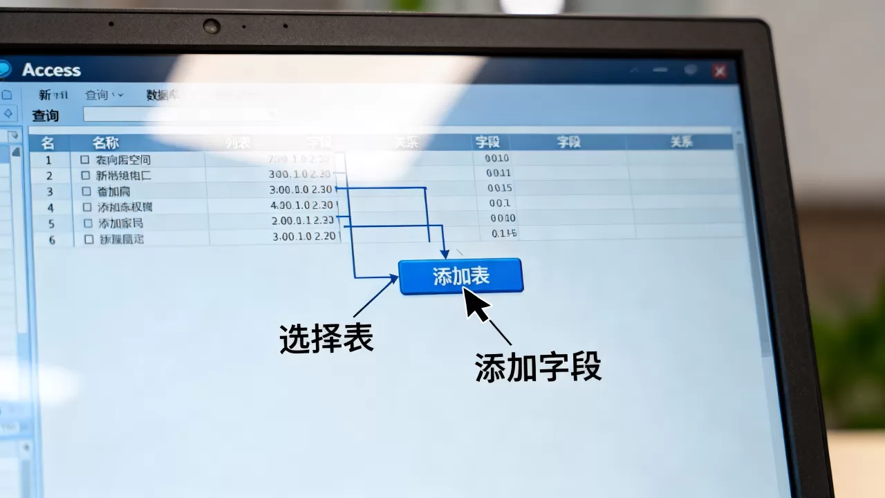 Access查询怎么添加新数据库表?access如何新建查询添加表 Access查询怎么添加新数据库表?access如何新建查询添加表