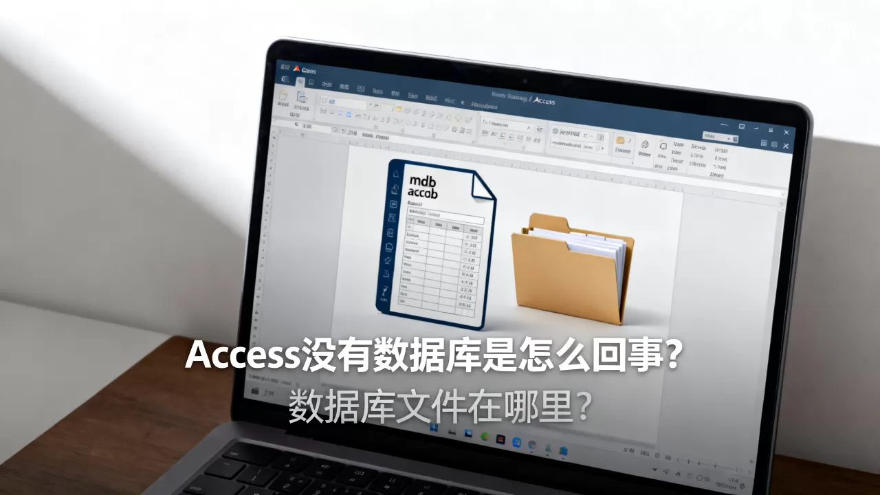 Access没有数据库是怎么回事？access数据库文件在哪里