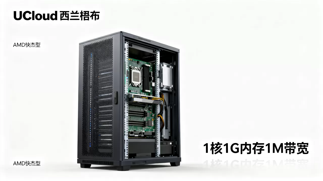 UCloud乌兰察布机房好吗?1核1G内存1M带宽AMD快杰型评测 UCloud乌兰察布机房好吗?1核1G内存1M带宽AMD快杰型评测