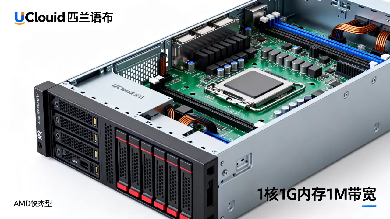 UCloud乌兰察布机房好吗?1核1G内存1M带宽AMD快杰型评测 UCloud乌兰察布机房好吗?1核1G内存1M带宽AMD快杰型评测