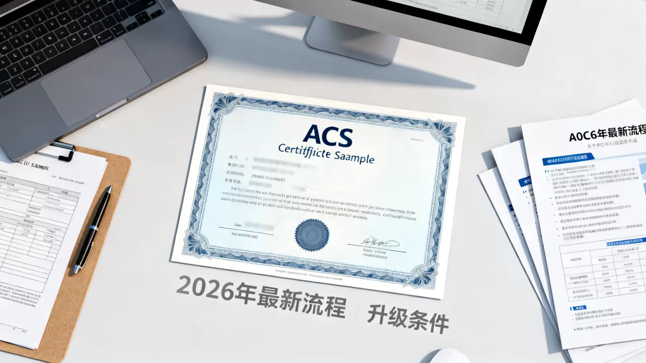 ACS证书如何升级?2026年最新流程与条件解析 ACS证书如何升级?2026年最新流程与条件解析