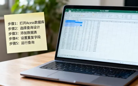 access查询重复数据怎么操作？access数据库查找重复记录