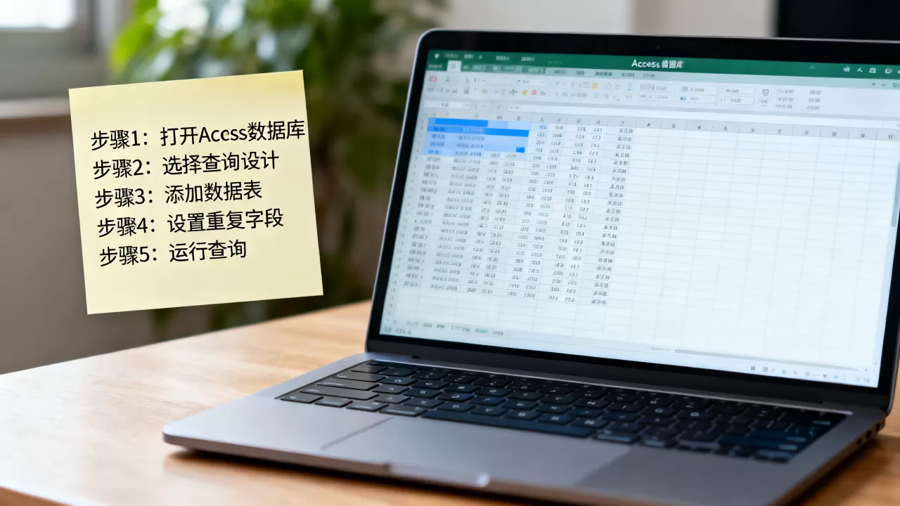 access查询重复数据怎么操作？access数据库查找重复记录