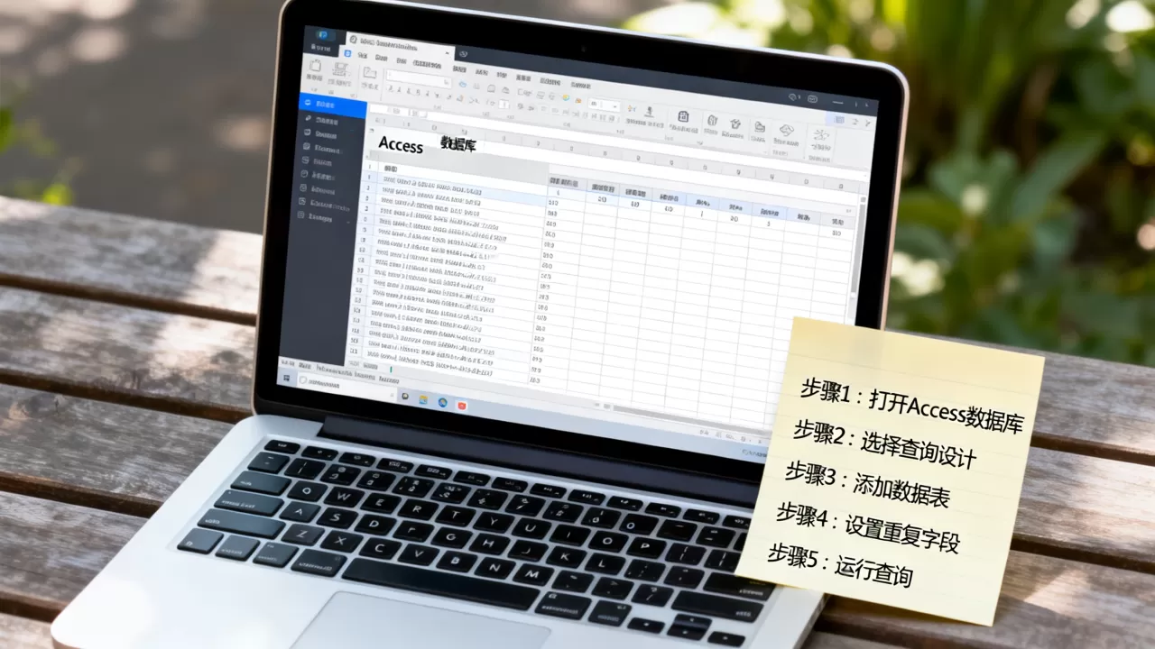 access查询重复数据怎么操作？access数据库查找重复记录