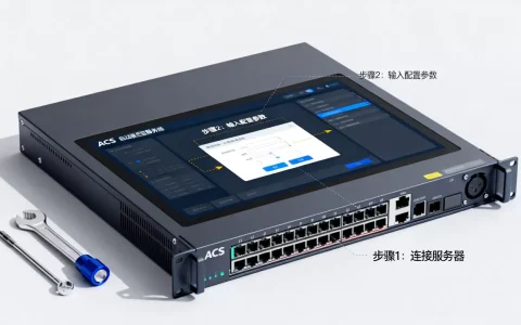 acs自动配置服务器怎么设置？acs自动配置服务器教程