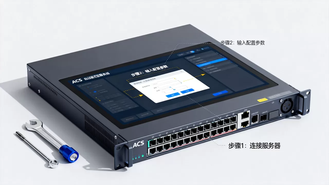 acs自动配置服务器怎么设置？acs自动配置服务器教程
