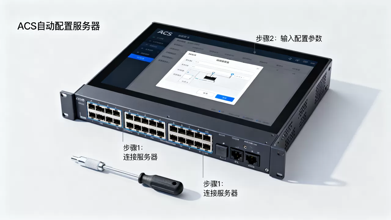 acs自动配置服务器怎么设置？acs自动配置服务器教程