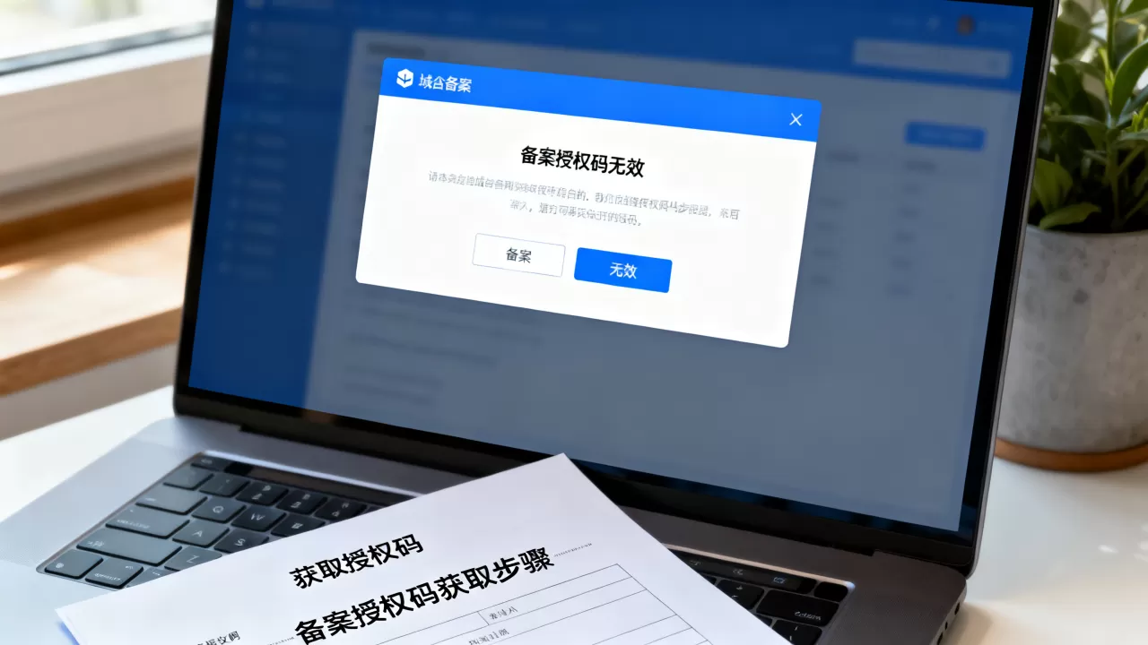 为什么提示备案授权码无效?域名备案授权码怎么获取 为什么提示备案授权码无效?域名备案授权码怎么获取