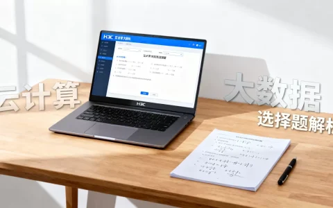H3C云计算大数据选择题怎么做？