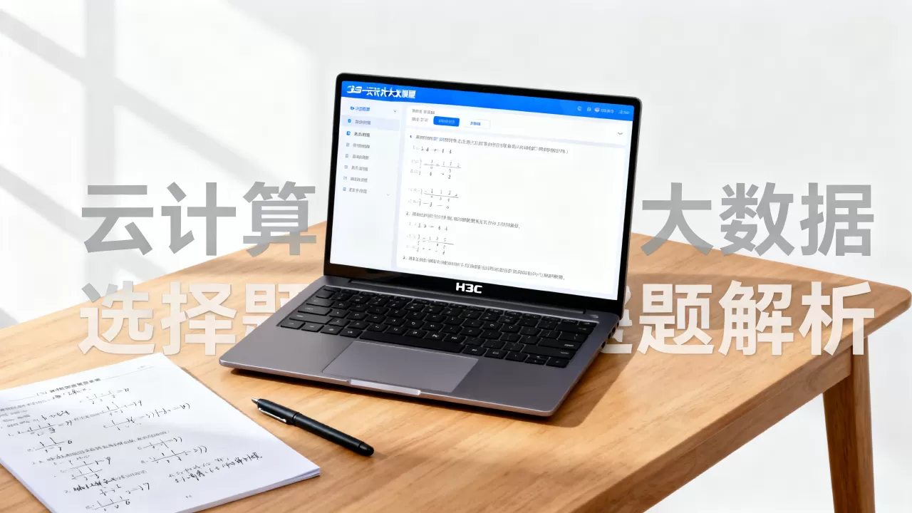 H3C云计算大数据选择题怎么做? H3C云计算大数据选择题怎么做?