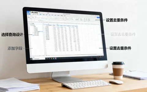 access查询不重复数据怎么操作？access查询去重方法