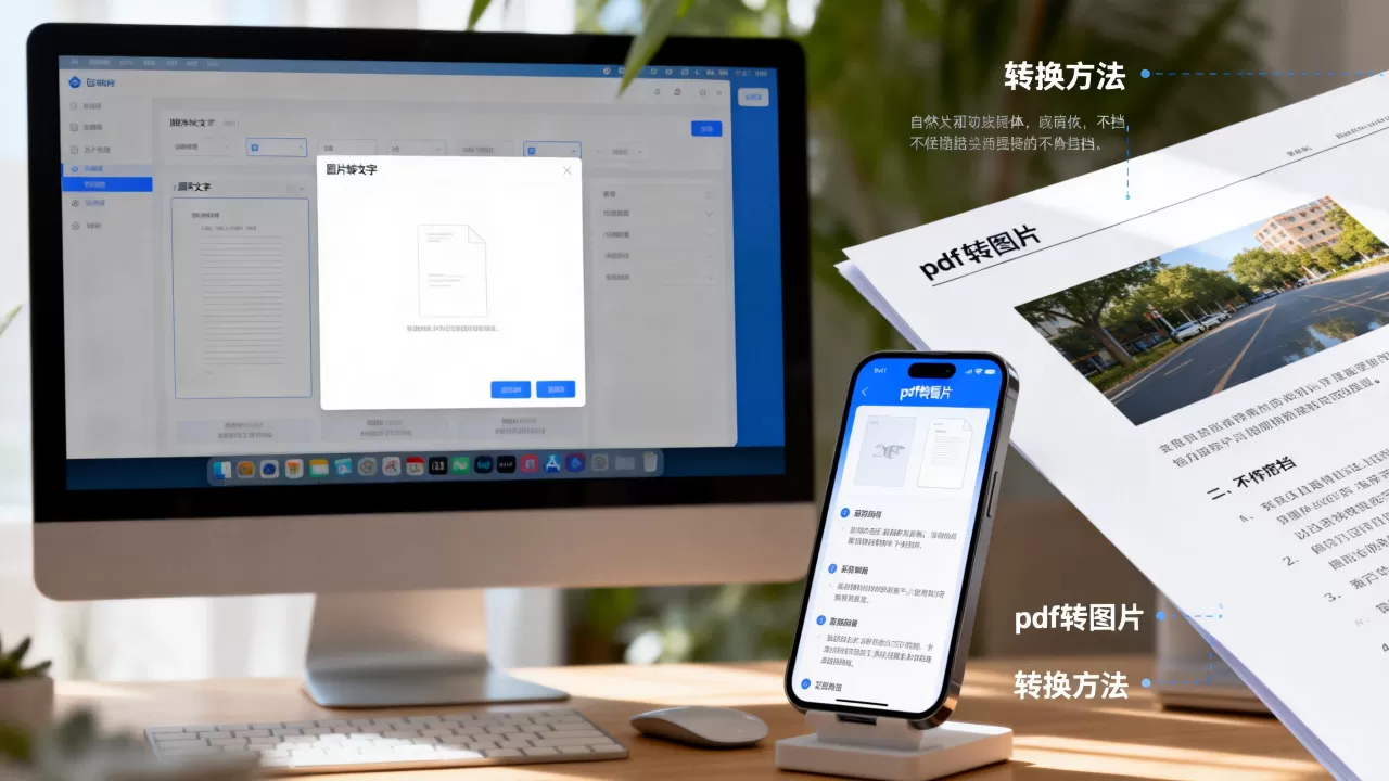 图片怎么转文字？pdf转图片方法