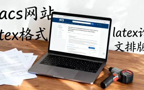 acs网站怎么转换成tex格式？latex论文排版常用格式转换