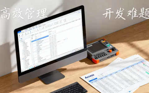 Access数据库如何高效管理？应用系统开发常见难题